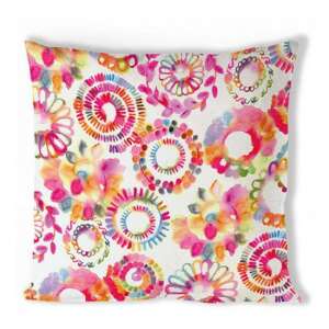 Fantasy Circles párnahuzat, 40x40cm, 100% pamut, színes körök mintával - Ambiente