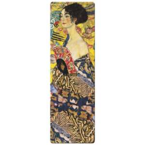 Klimt - Hölgy Legyezővel Könyvjelző - 5x16cm