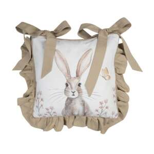 CLEEF Rustic Easter Bunny 40x40cm pamut székpárnahuzat - Clayre & Eef
