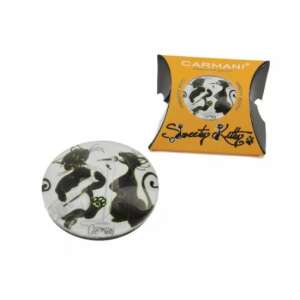 Carmani Sweetyp Kitty 3cm fekete macskák hűtőmágnes - Hűtőmágnes