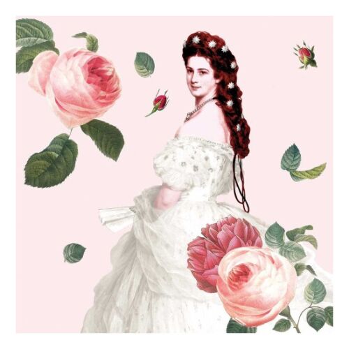 Sisi Papírszalvéta - Rózsás Dizájn - 33x33cm - 20 db 135889512