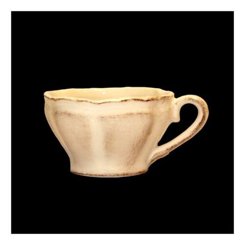 Romantikus Kerámia Teáscsésze - 3dl - Kézzel Festett