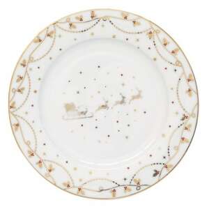 R2S.944CHLI karácsonyi fények porcelán desszert tányér, 19cm - Tányér