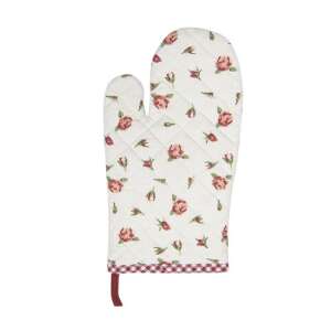 CLEEF.ROR44 Sütőkesztyű, 16x30cm, pamut, Romantic Roses mintával - Konyha & Étkezés