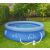 Avenli 300x76cm inflatable pool with filter pump in garden