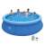 Avenli 420x84cm inflatable pool with paper filter pump and filter cartridge with family enjoying it