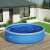 Avenli 420x84cm inflatable pool with paper filter pump and filter cartridge in a backyard setting
