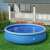 Avenli 420x84cm inflatable pool with paper filter pump and filter cartridge in a backyard setting