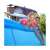 Avenli 420x84cm inflatable pool with paper filter pump and filter cartridge with children enjoying it