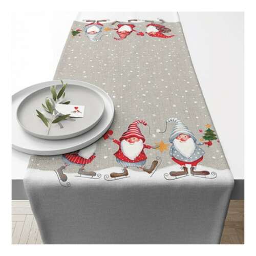 AMB.36616940 Skating Dwarfs asztali futó 40x150cm, 100% pamut 80617927