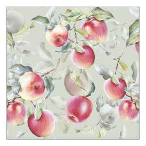 Friss Almával Zöld papírszalvéta, 33x33cm, 20 db-os - Szalvéta