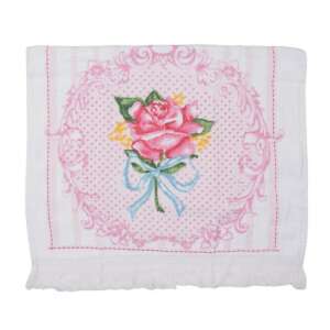 CLEEF.CT026 konyhai törlőkendő rózsás mintával - Lakberendezés