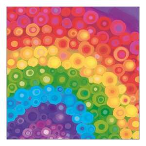 Színes papírszalvéta, 20 darabos csomagolásban - Szalvéta