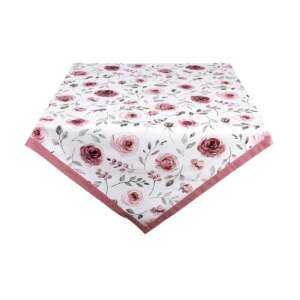 CLEEF.RUR15 Rustic Rose Asztalterítő, 150x150cm, 100% Pamut - Clayre & Eef