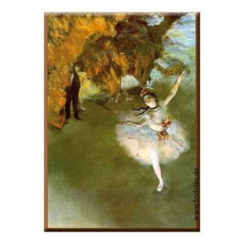 Degas - A Csillag - Hűtőmágnes - 8x5,4cm