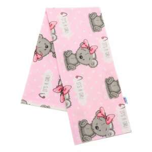 Flanel pelenka nyomtatott mintával New Baby rózsaszín It&#039;s a GIRL 80619121 Textil pelenkák
