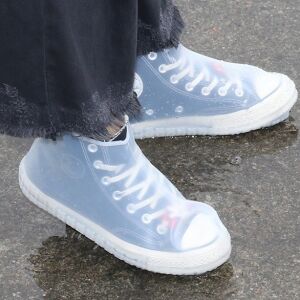 Priehľadný silikónový návlek na topánky proti dažďu, veľkosť S (30-34) - Móda&obliekanie