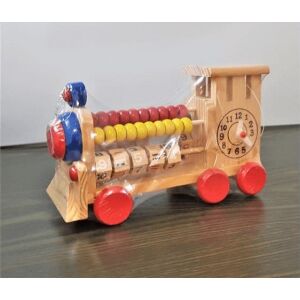 Rozvojová drevená hračka - vláčik 131415701 - Hračky pre rozvoj škôlkarov