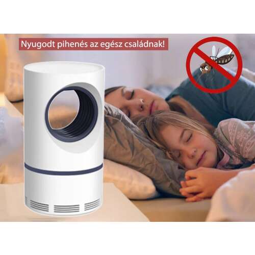 Elektromos Szúnyogcsapda LED-es éjjeli fénnyel, Családi Alvás - Rovarriasztó eszköz