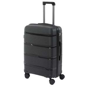 Valiză Dollcini Világjáró Bőrönd 24" neagră cu 4 roți - Dollcini Valize