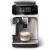 Front view of Philips 2300 LatteGo espresso machine brewing a cappuccino