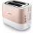 Philips Viva Collection HD2638/11 toaster, rose gold and white, 2 slice, 950W