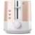 Тостер Philips Viva Collection HD2638/11, розово злато и бяло, 2 филии, 950W