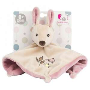 Artesavi rózsaszín kenguru plüss alvókendő babáknak - Artesavi