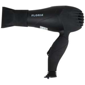 Floria ZLN8976 black hair dryer, 850W, with concentrator nozzle - Floria