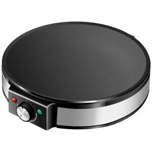 Zilan ZLN2922 Crêpe Maker, 1200W, Antihaftbeschichtung, einstellbare Temperatur, Edelstahlgehäuse - Pfannkuchenpfannen