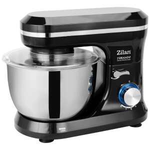 Mixer stand Zilan Tornado cu bol de 4,5 litri, 8 trepte de viteză, 1000W - Roboți de bucătărie, Mașini de făcut paste, Tocatoare de bucătărie, Mașini de tocat carne și Mixere de mână