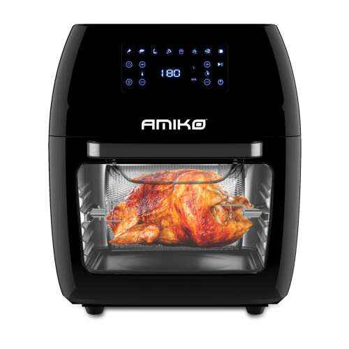Amiko A80 forrólevegős sütő és grill, 1700W, 12 liter