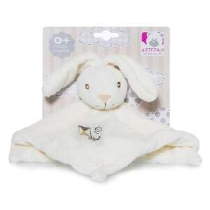 Artesavi krém nyuszi plüss alvókendő babáknak, puha és bolyhos, tökéletes a megnyugtatáshoz és a kényeztetéshez - Artesavi