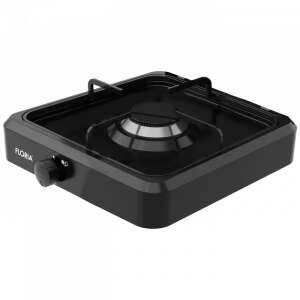 Plita cu gaz Floria cu 1 arzător, negru, ZLN7118, arzător unic, compact, portabil, blat de lucru, aparat de bucătărie - Plite
