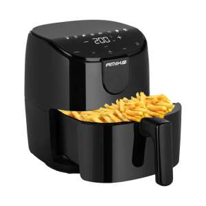 Amiko A50 Digital Air Fryer, 4L, negru, cu cartofi prăjiți - Oale electrice