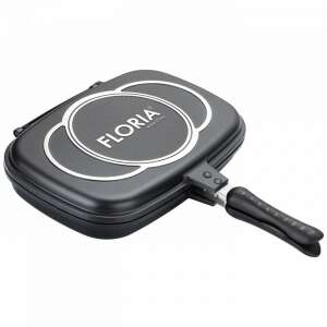 Floria Double Fry Pan, Non-Stick, 34 cm, ZLN7019 - Frying Pan