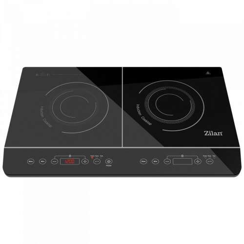 Zilan Double Induction Cooktop - Black - ZLN8088