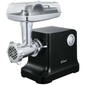 Mașină de tocat carne electrică Zilan, neagră, 1800W, cu capac transparent - Roboți de bucătărie, Mașini de făcut paste, Tocatoare de bucătărie, Mașini de tocat carne și Mixere de mână