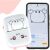 Portable Bluetooth Mini Thermal Printer - Pink Kitten 80625935