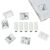 Self-adhesive thermal paper roll set for mini printer with print examples