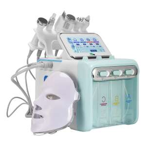 7-in-1 Cosmetic Hydrodermabrasion Skin Care Device with Water and Oxygen Jets