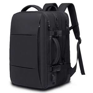 Dollcini, férfi üzleti laptoptáska, vízálló/utazási/napi, 433142, fekete 80632469 Laptop táskák és tokok