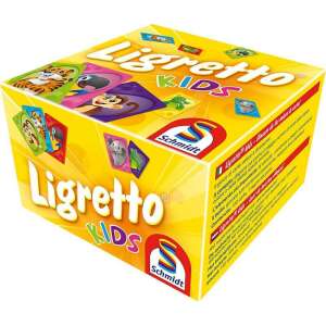 Ligretto Kids kártyajáték doboz, Schmidt Spiele, gyorsasági kártyajáték gyerekeknek - Schmidt