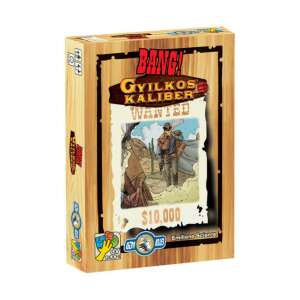 Bang! Gyilkos Kaliber Wanted kiegészítő a Bang! kártyajátékhoz - Gémklub