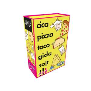 Cica,pizza,taco,gida,sajt - Gyorsasági kártyajáték 87617574 Kártyajáték