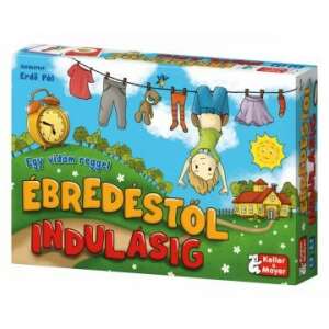 Ébredéstől indulásig társasjáték a Keller&Mayer-től, egy vidám játék gyerekeknek a reggeli készülődésről - Keller&Mayer