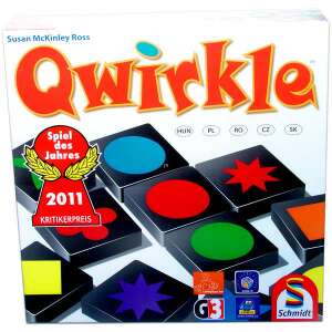 Qwirkle Stratégiai Társasjáték - 2-4 Játékos, 6+ Éveseknek