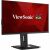ViewSonic VG2448A-2 24 hüvelykes Full HD IPS monitor ferde nézet