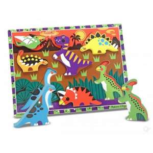 Könnyen megfogható puzzle - Dinók - Melissa &amp; Doug