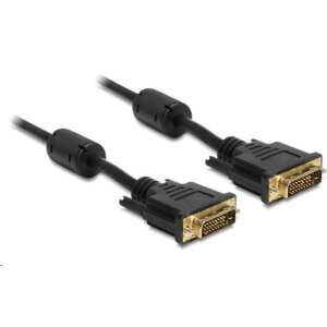 Cablu Delock 83189 DVI-D 24+1 la DVI-D 24+1, 1 metru - Cabluri DVI